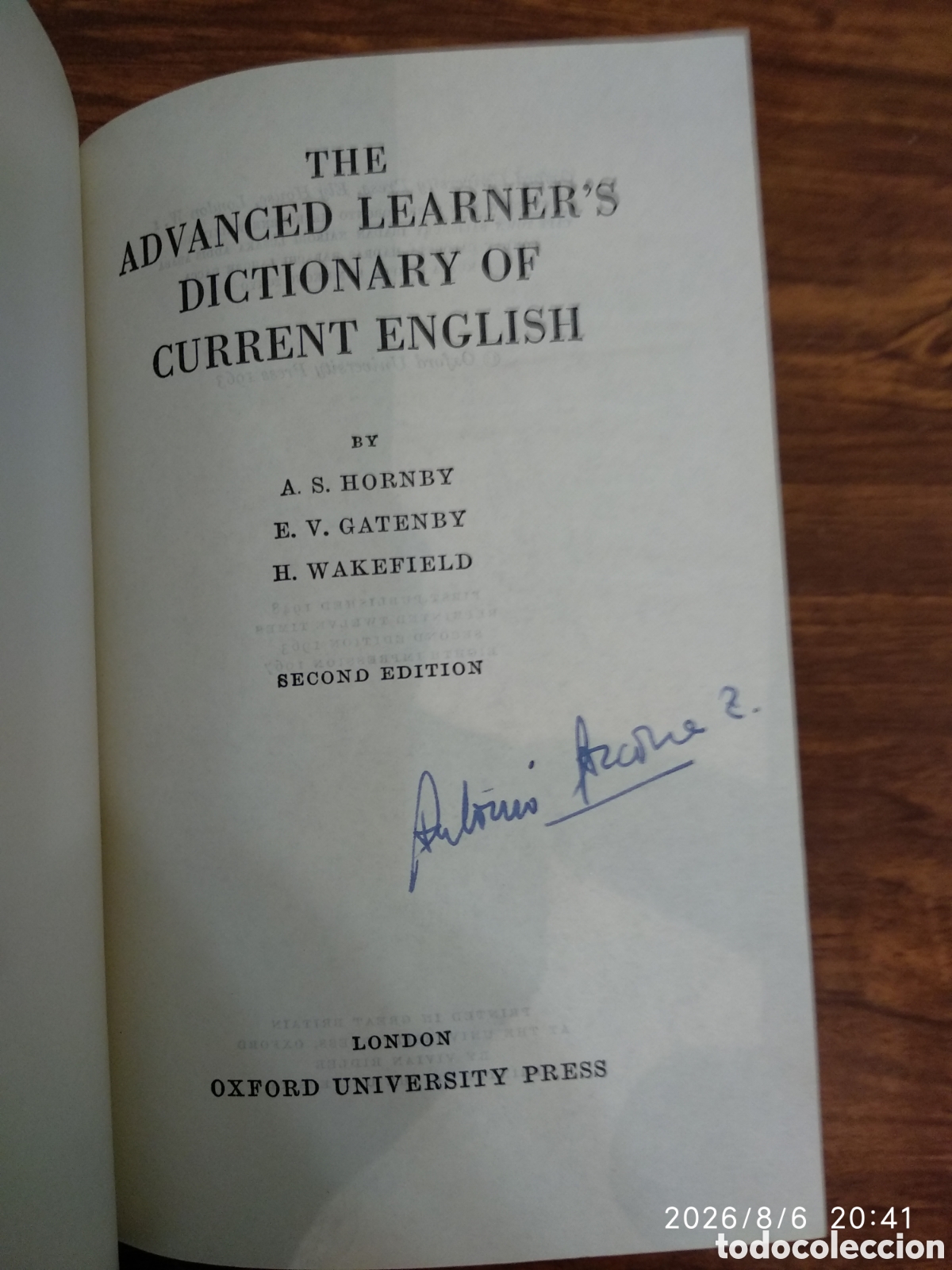 Libros de segunda mano: The Advanced Learners Dictionary of Current English - Foto 21