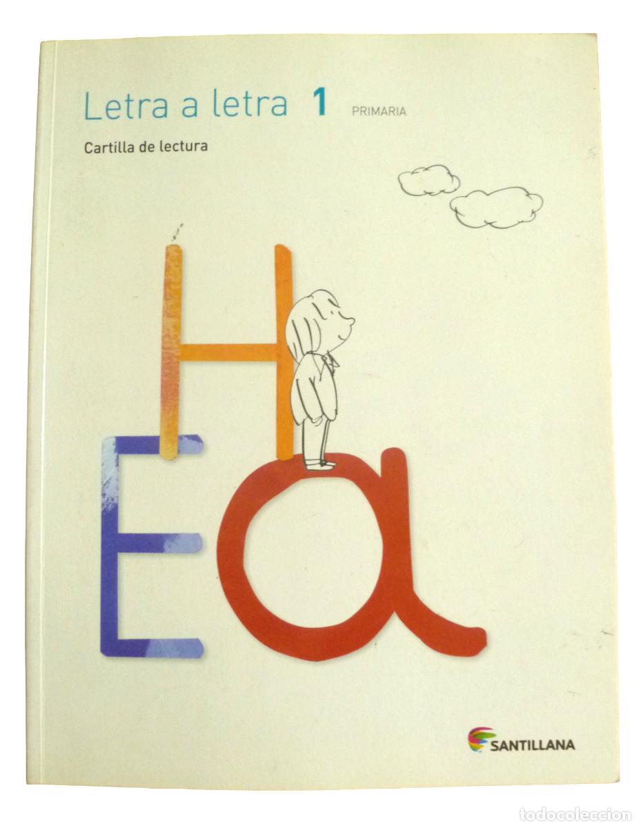 Libros de segunda mano: Libro de texto. Cartilla de lectura Letra a Letra 1 Primaria. Grupo Santillana