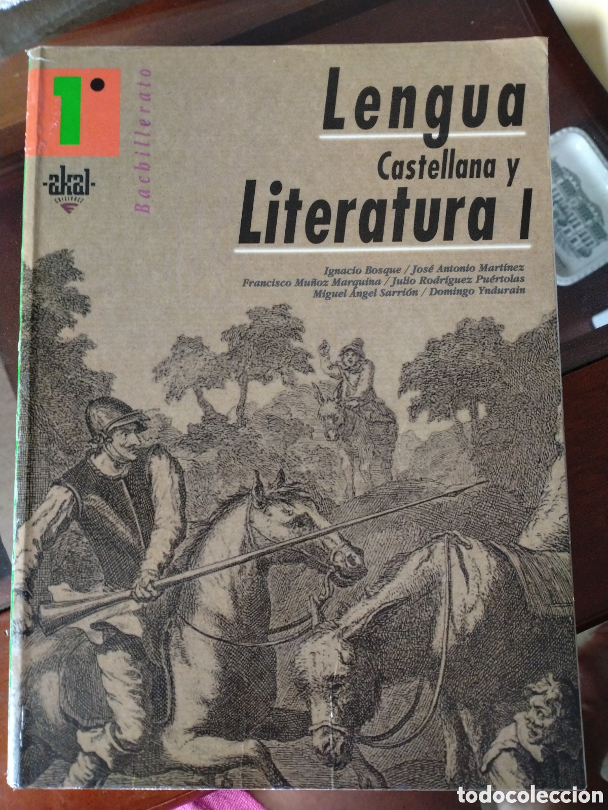 Libros de segunda mano: LENGUA CASTELLANA Y LITERATURA - 1&ordm; BACHILLERATO - AKAL EDICIONES 1998.