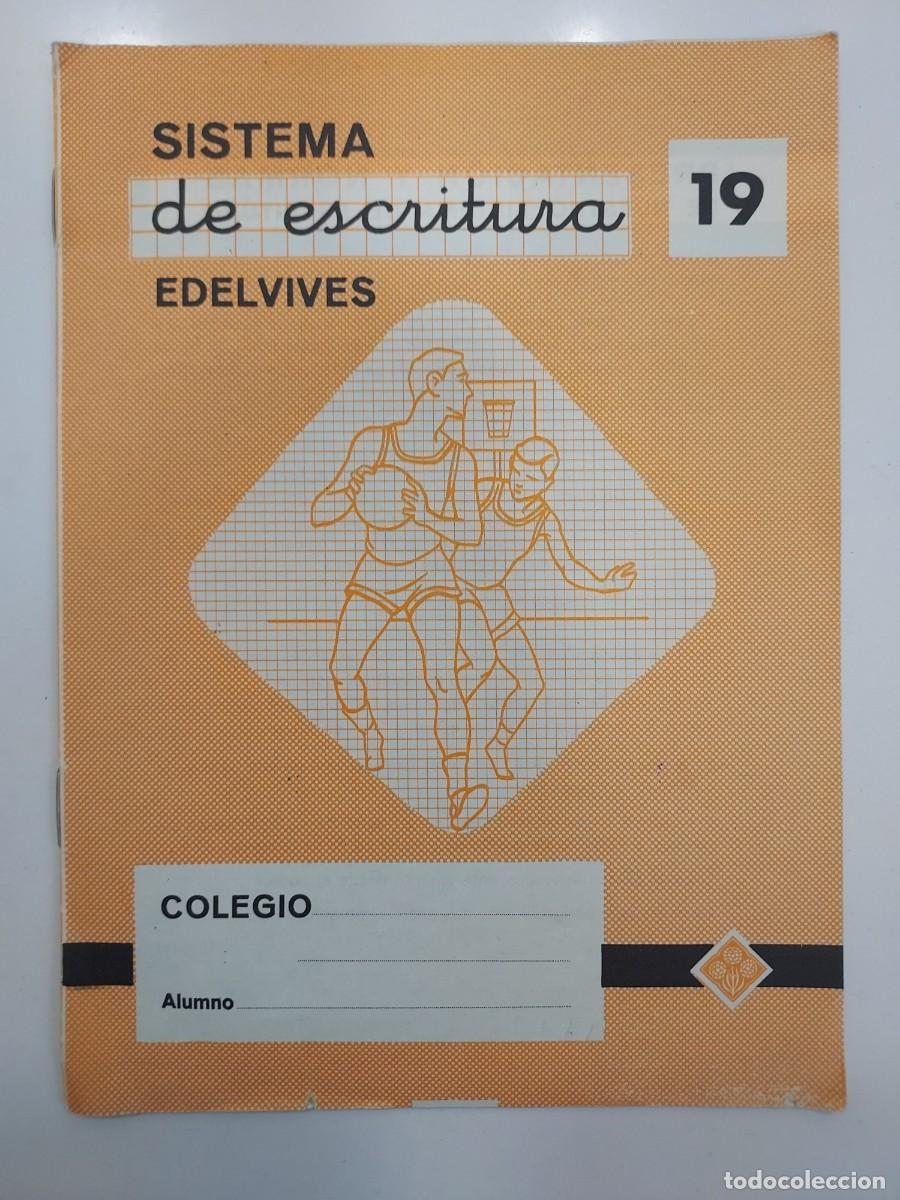 Libros de segunda mano: SISTEMA DE ESCRITURA EDELVIVES 19. Ca. 1970. Sin usar. Cuadr&iacute;cula