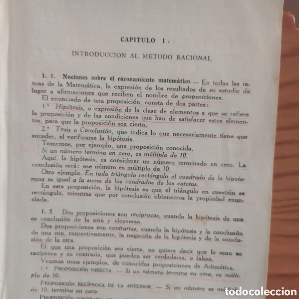 Libros de segunda mano: Libro de texto de matem&aacute;ticas del a&ntilde;o 1960 - Foto 4
