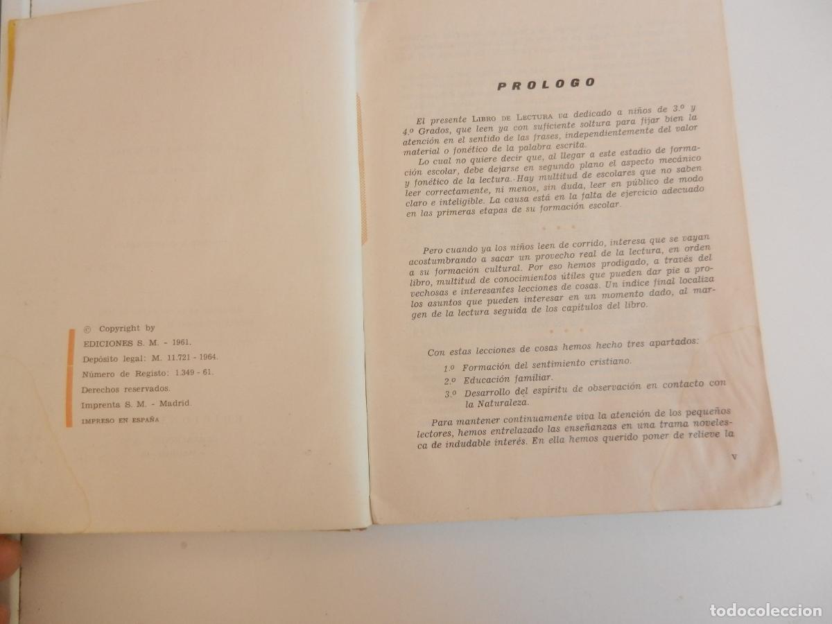 Libros de segunda mano: CHICOS Y COSAS - LECTURAS 3&ordm; Y 4&ordm; GRADOS - EDC SM 1964 - Foto 3