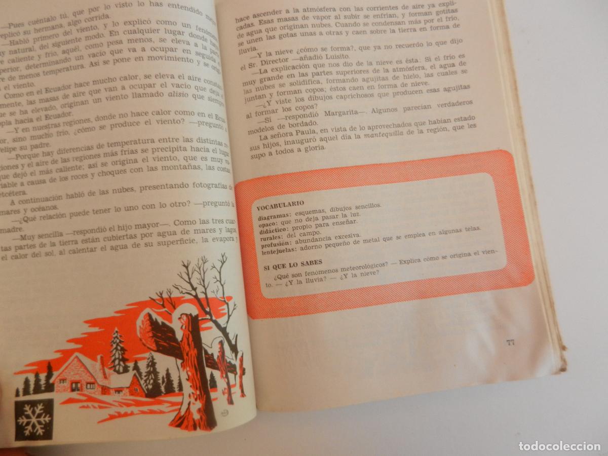 Libros de segunda mano: CHICOS Y COSAS - LECTURAS 3&ordm; Y 4&ordm; GRADOS - EDC SM 1964 - Foto 5
