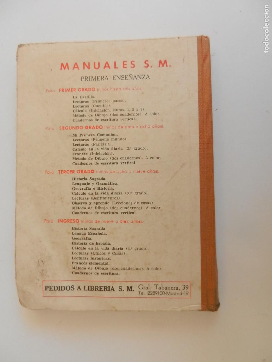 Libros de segunda mano: CHICOS Y COSAS - LECTURAS 3&ordm; Y 4&ordm; GRADOS - EDC SM 1964 - Foto 7