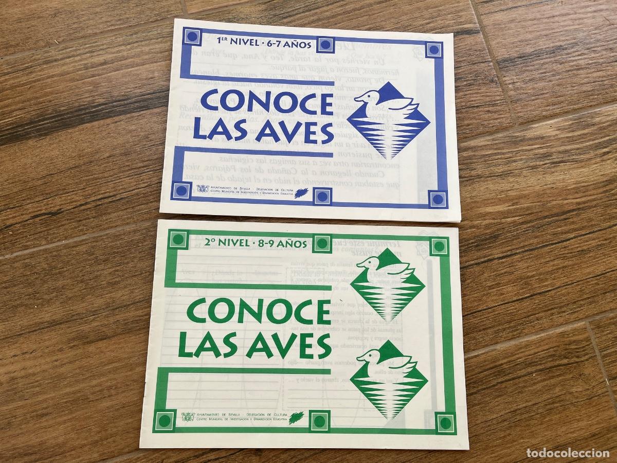 Libros de segunda mano: CONOCE LAS AVES - PUBLICACIONES EDUCATIVAS PARA NI&Ntilde;OS - AYUNTAMIENTO DE SEVILLA