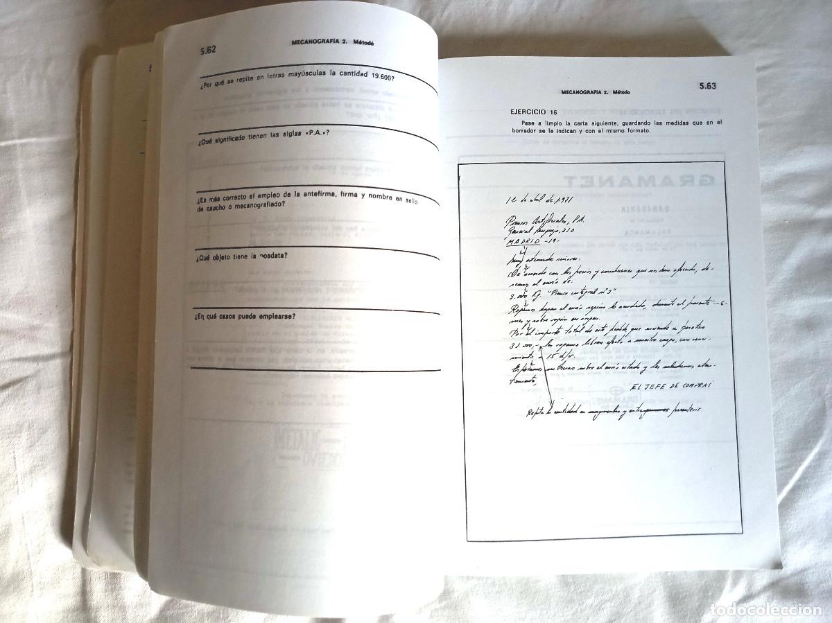Libros de segunda mano: Libro Mecanograf&iacute;a M&eacute;todo Tecniban 1982 - Foto 12