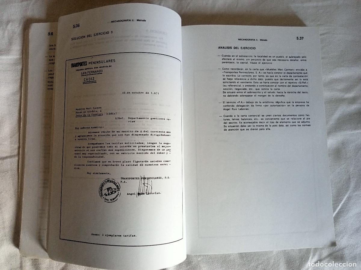 Libros de segunda mano: Libro Mecanograf&iacute;a M&eacute;todo Tecniban 1982 - Foto 14