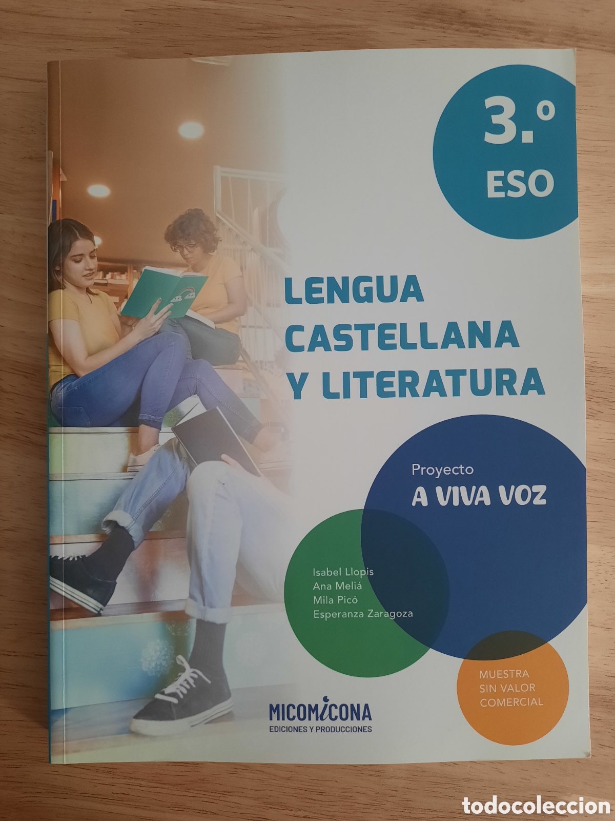 Libros de segunda mano: LENGUA CASTELLANA Y LITERATURA 3 ESO MICOMICONA ISBN 978-84-125440-0-8
