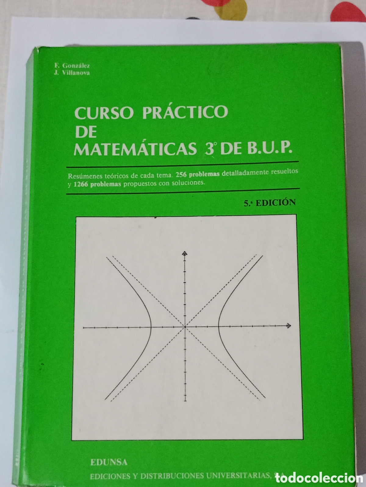 Libros de segunda mano: Curso Pr&aacute;ctico de Matem&aacute;ticas 3&ordm; de B.U.P. (Bachillerato Unificado Polivalente), escrito por los aut