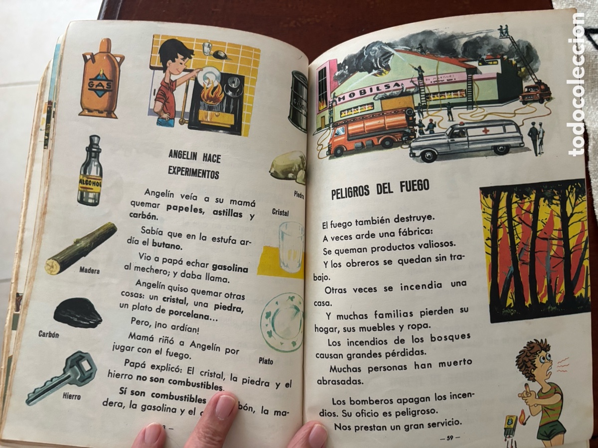 Libros de segunda mano: Libro de texto, nuestro mundo &Aacute;lvarez primero EGB 1971 - Foto 5