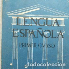 Libros de segunda mano: LENGUA ESPA&Ntilde;OLA PRIMER CURSO - Foto 1