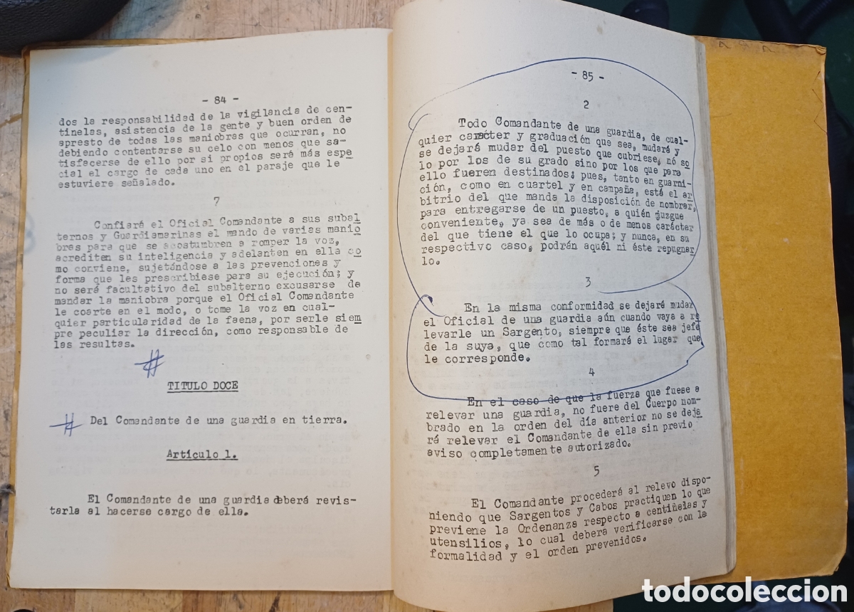 Libros de segunda mano: Libro de texto Ordenanzas de la Armada 1948 - Foto 3