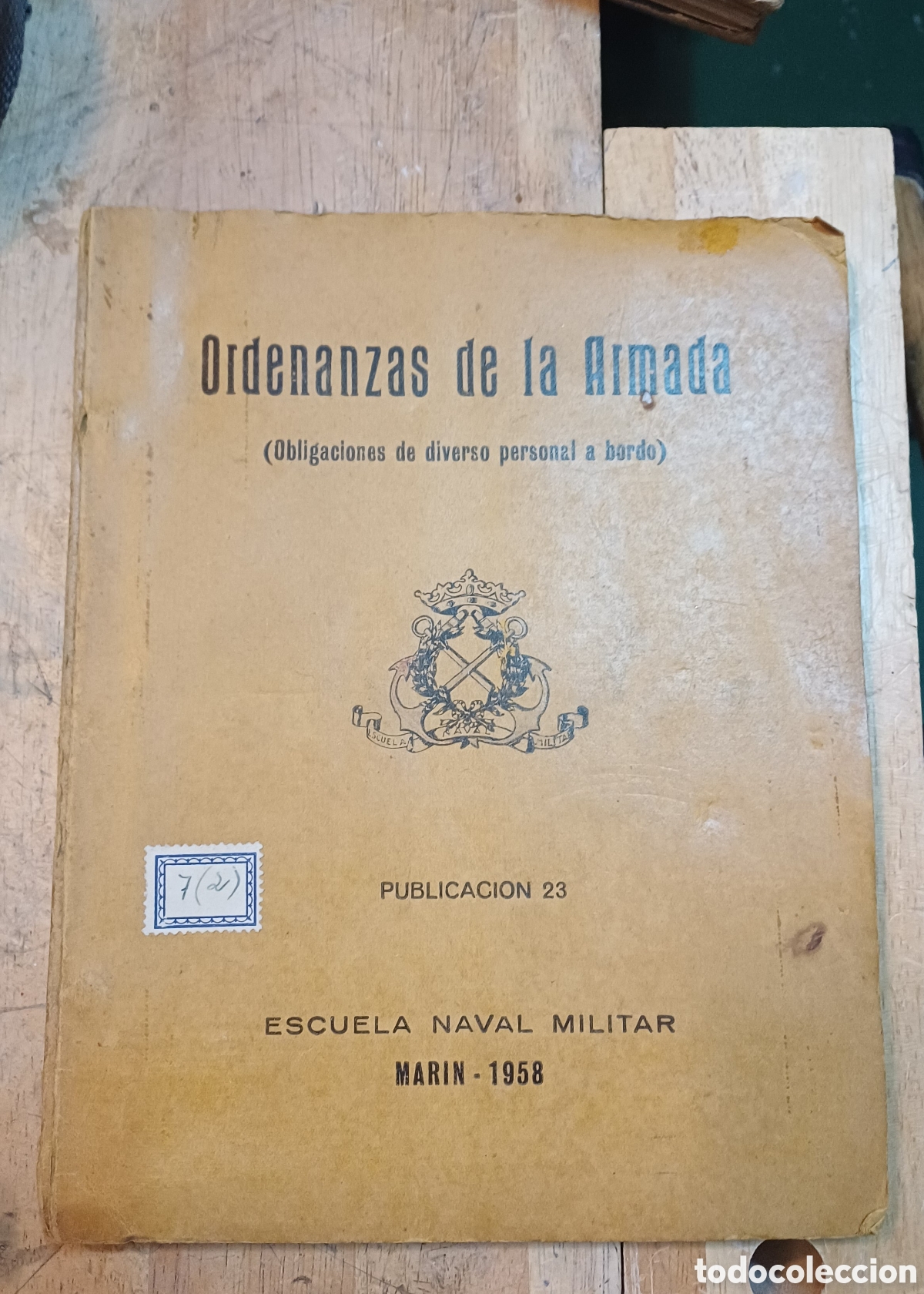 Libros de segunda mano: Libro de texto Ordenanzas de la Armada 1948