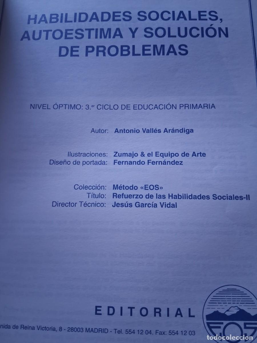 Libros de segunda mano: Libro de escuela primaria m&eacute;todo EOS planos Psicoafectivos - Foto 3