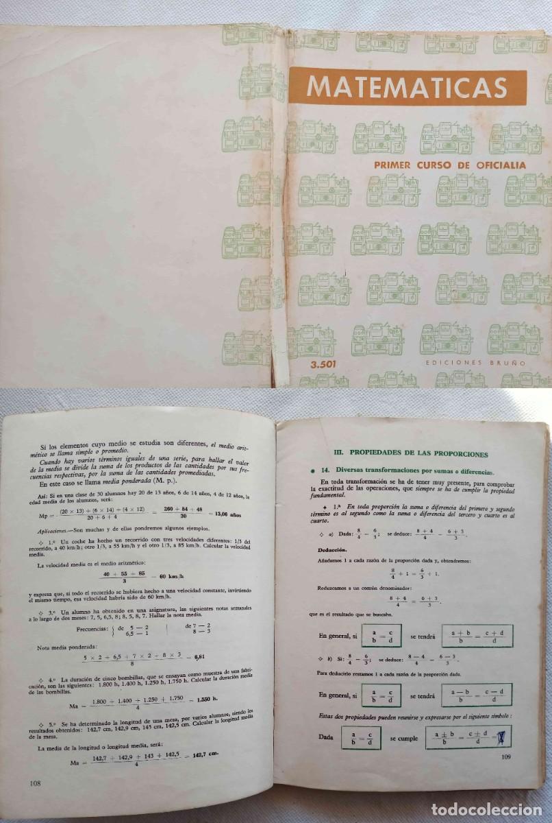Libros de segunda mano: MATEM&Aacute;TICAS - 5 LIBROS ESCOLARES - Foto 4
