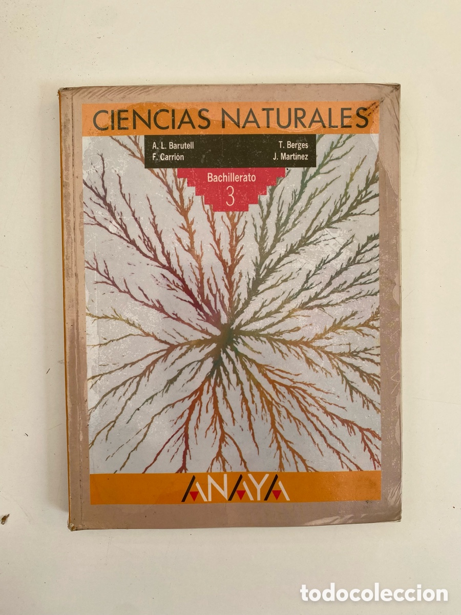 Libros de segunda mano: CIENCIAS NATURALES - 3&ordm; BACHILLERATO BUP - EDITORIAL ANAYA - BARUTELL, CARRI&Oacute;N, BERGES, MART&Iacute;NEZ