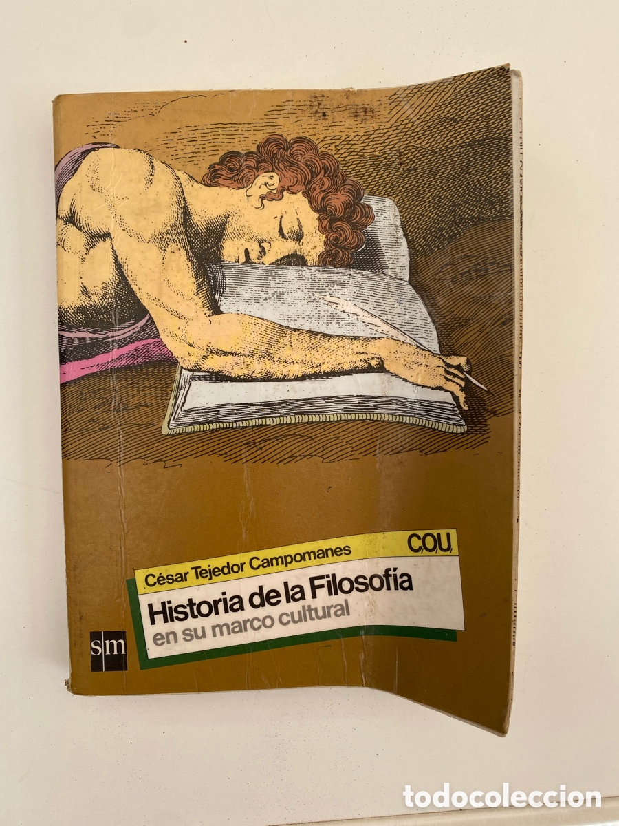 Livros em segunda m&atilde;o: Libro Historia de la Filosofia en su marco cultural COU - Cesar Tejedor Campomanes - SM