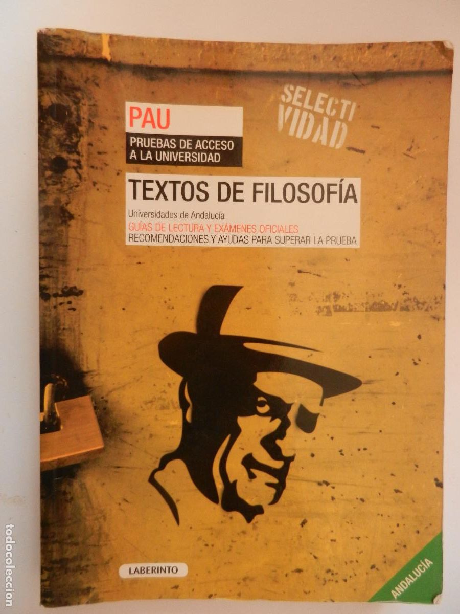 Libros de segunda mano: TEXTOS DE FILOSOFIA - PAU - PRUEBAS DE ACCESO A LA UNIVERSIDAD - LABERINTO 2009