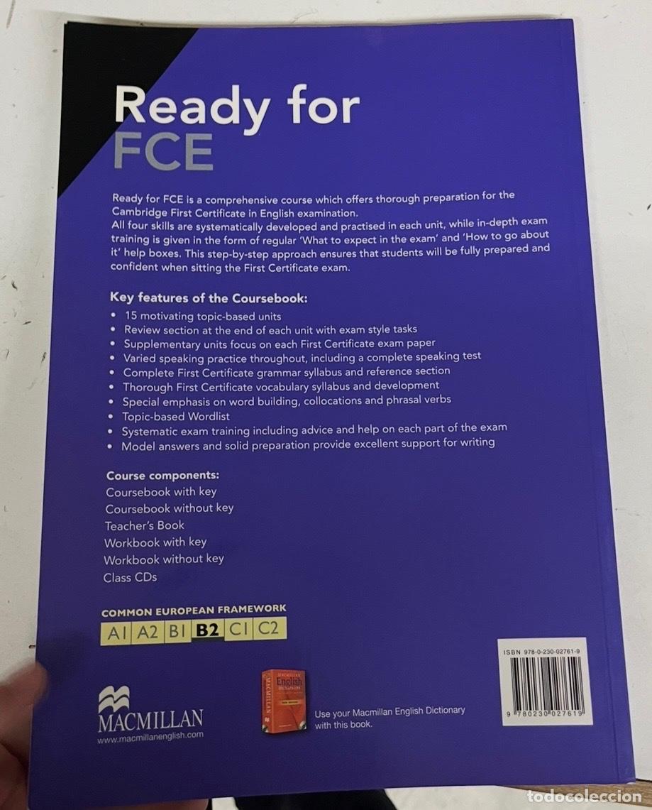 Libros de segunda mano: READY FOR FCE COURSEBOOK - 6 unidades - Foto 2