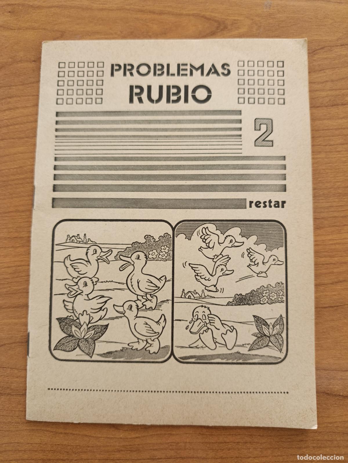 Libri di seconda mano: CARTILLA ESCOLAR PROBLEMAS RUBIO. RESTAR N&ordm; 2. 197. SIN USO PROCEDE DE TIENDA