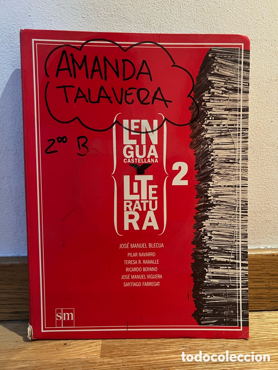 Libros de segunda mano: Lengua castellana y literatura 2 JOS&Eacute; MANUEL BLECUA