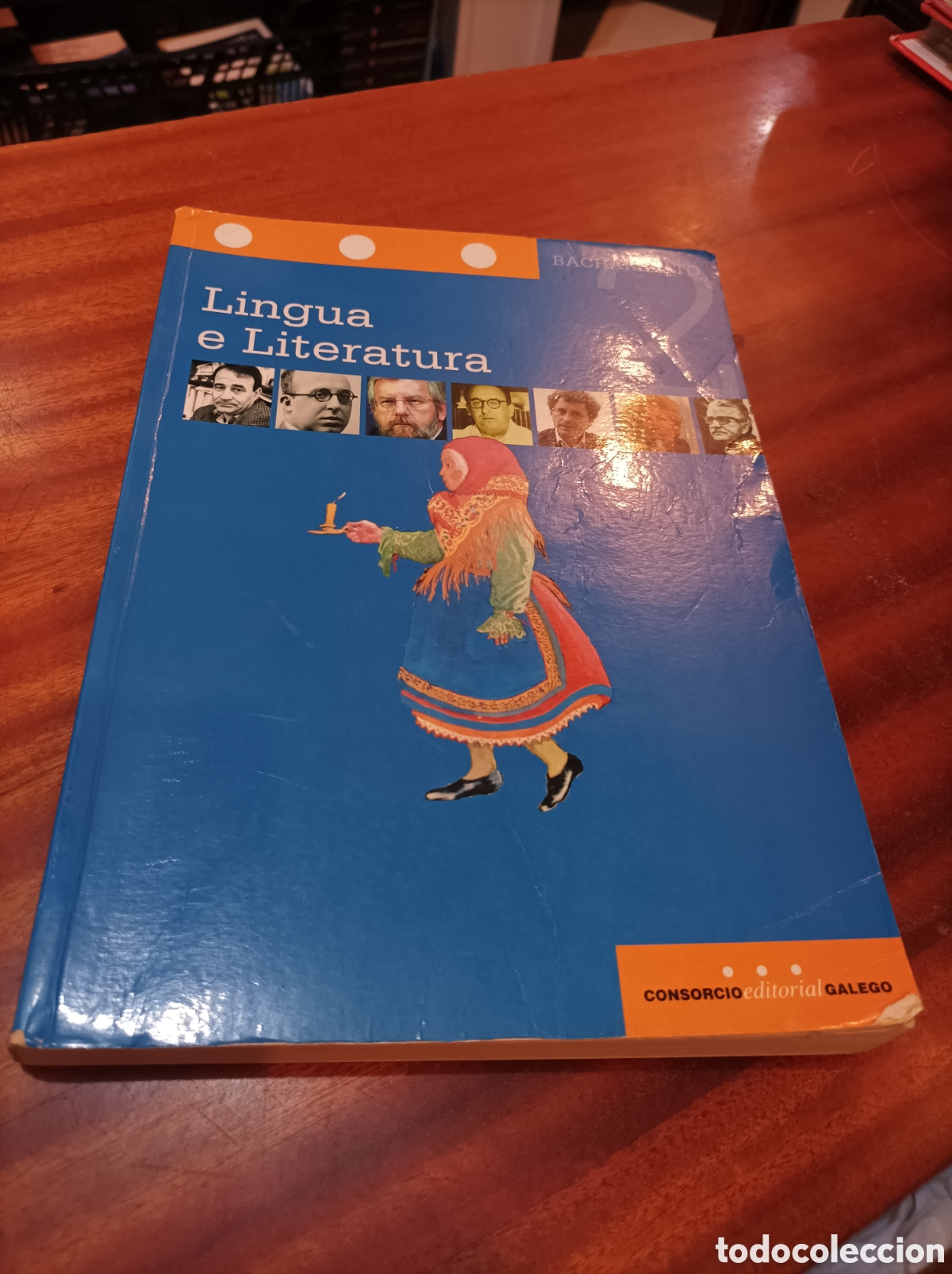 Libros de segunda mano: LINGUA E LITERATURA GALEGA 2 BACHARELATO.CONSORVIO EDITORIAL 2003