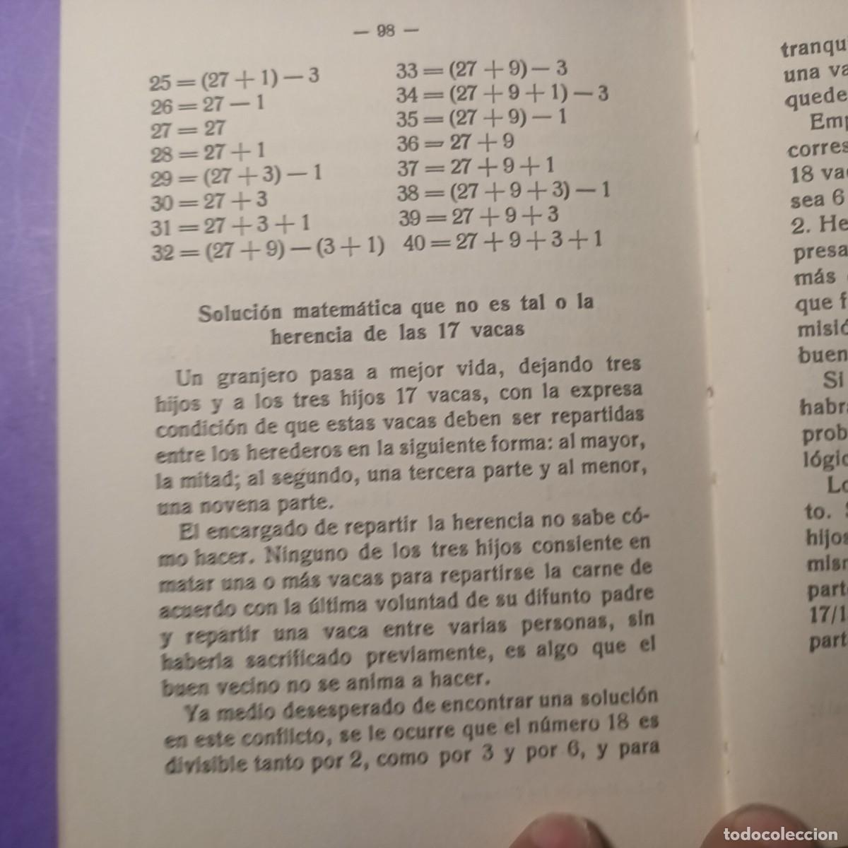 Libros de segunda mano: La Magia de los numeros L- 424 - Foto 3