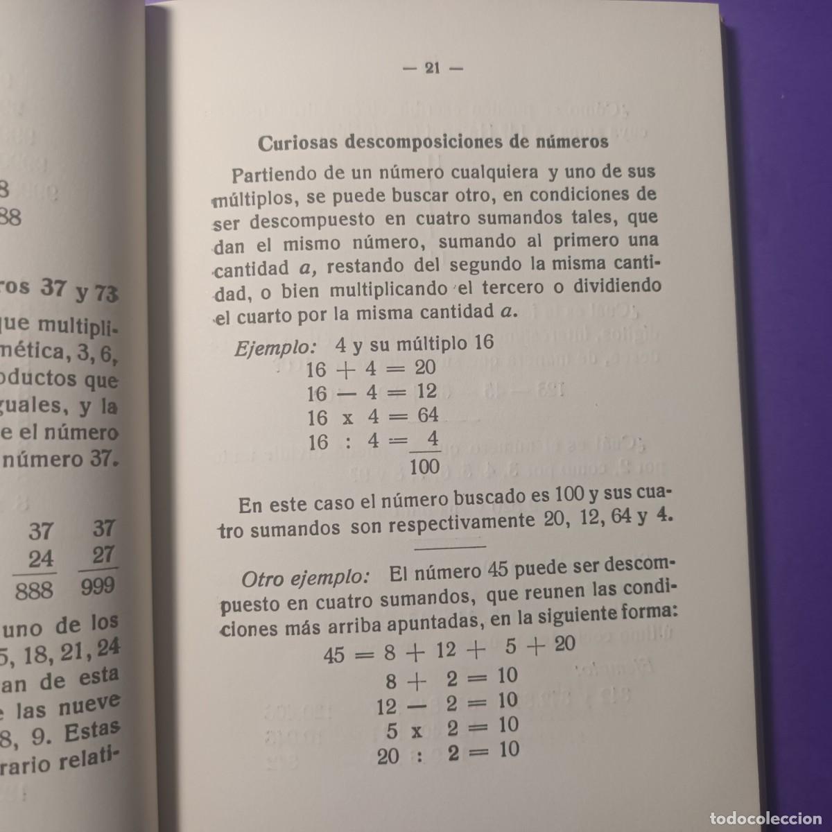 Libros de segunda mano: La Magia de los numeros L- 424 - Foto 8