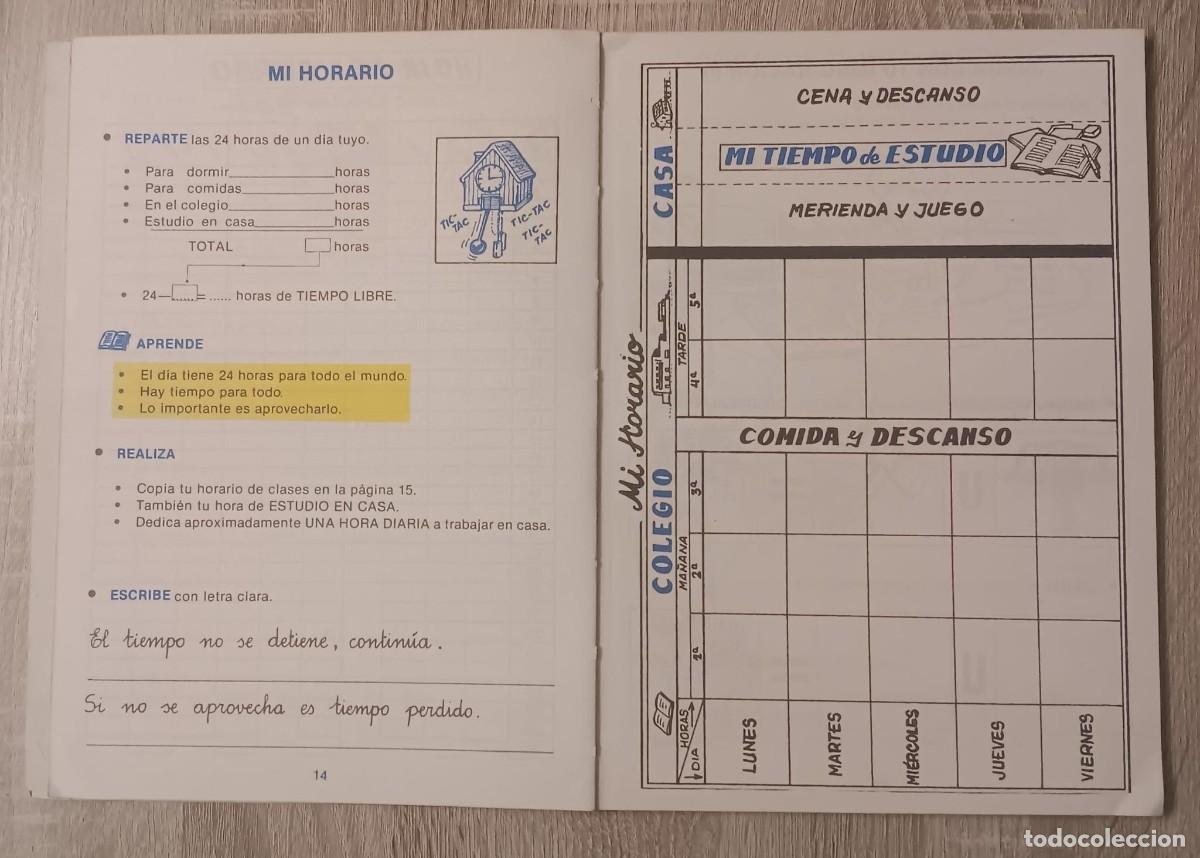 Libros de segunda mano: LIBRO DE TEXTO EGB APRENDO A ESTUDIAR 5 AYUDA EN EL ESTUDIO PASCAL 1983 - Foto 4