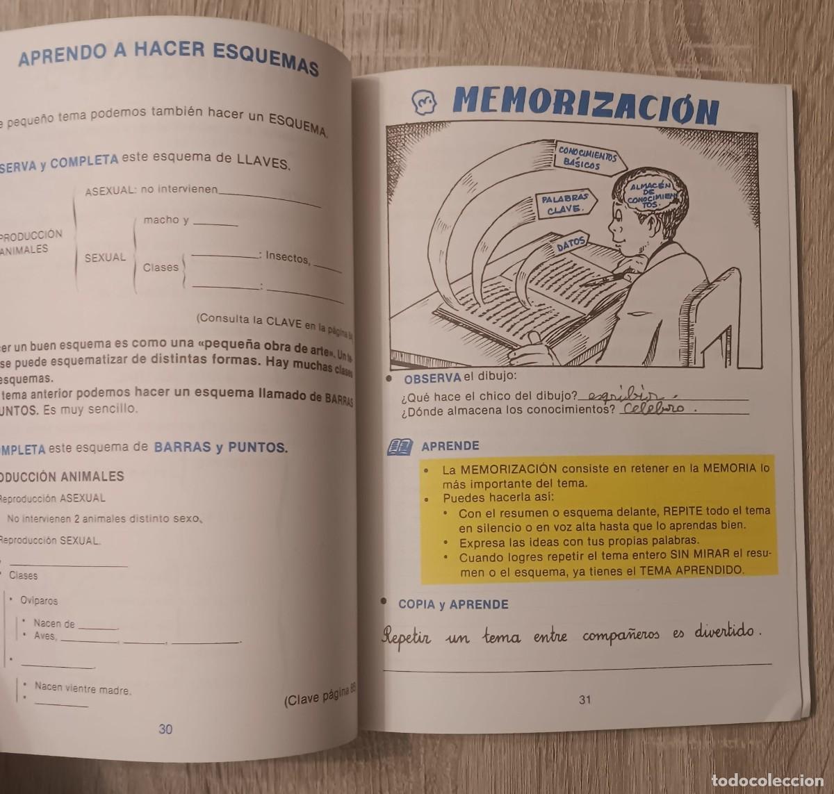Libros de segunda mano: LIBRO DE TEXTO EGB APRENDO A ESTUDIAR 5 AYUDA EN EL ESTUDIO PASCAL 1983 - Foto 5
