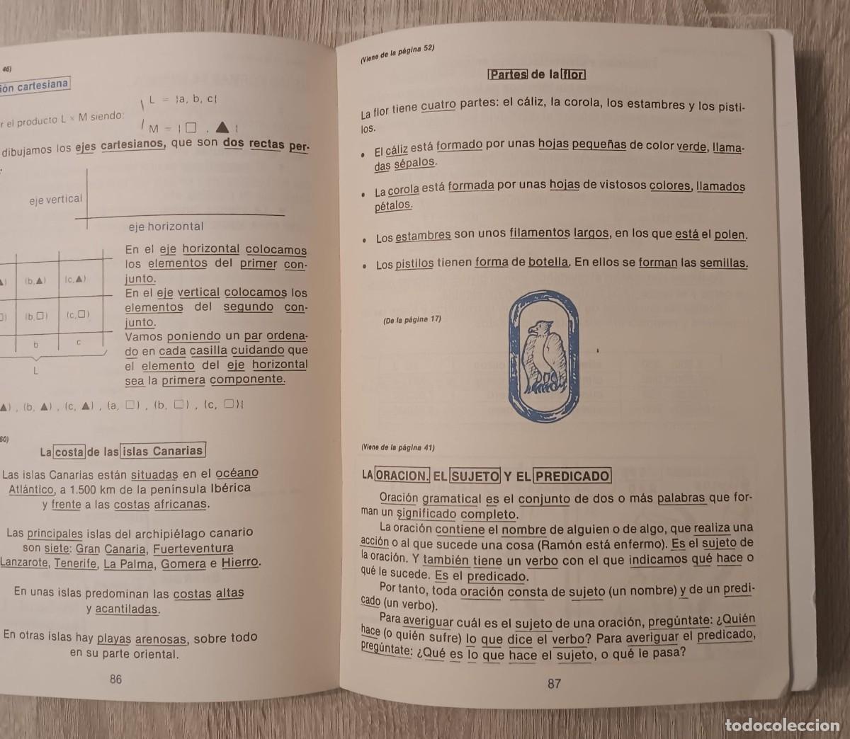 Libros de segunda mano: LIBRO DE TEXTO EGB APRENDO A ESTUDIAR 5 AYUDA EN EL ESTUDIO PASCAL 1983 - Foto 7