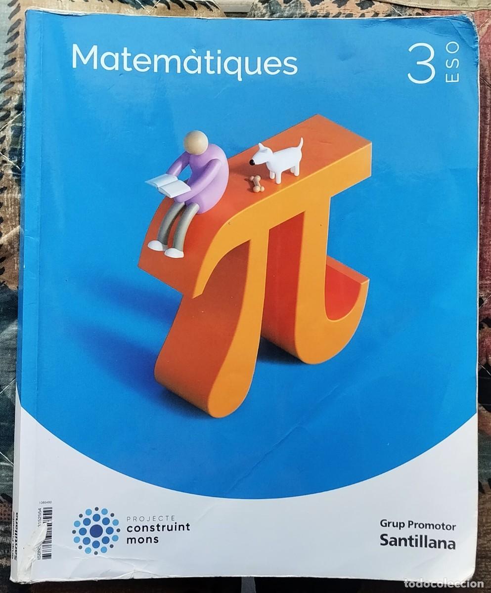 Libros de segunda mano: LIBRO DE TEXTO. MATEM&Agrave;TIQUES. LIBRO EN LENGUA CATALANA - Foto 1