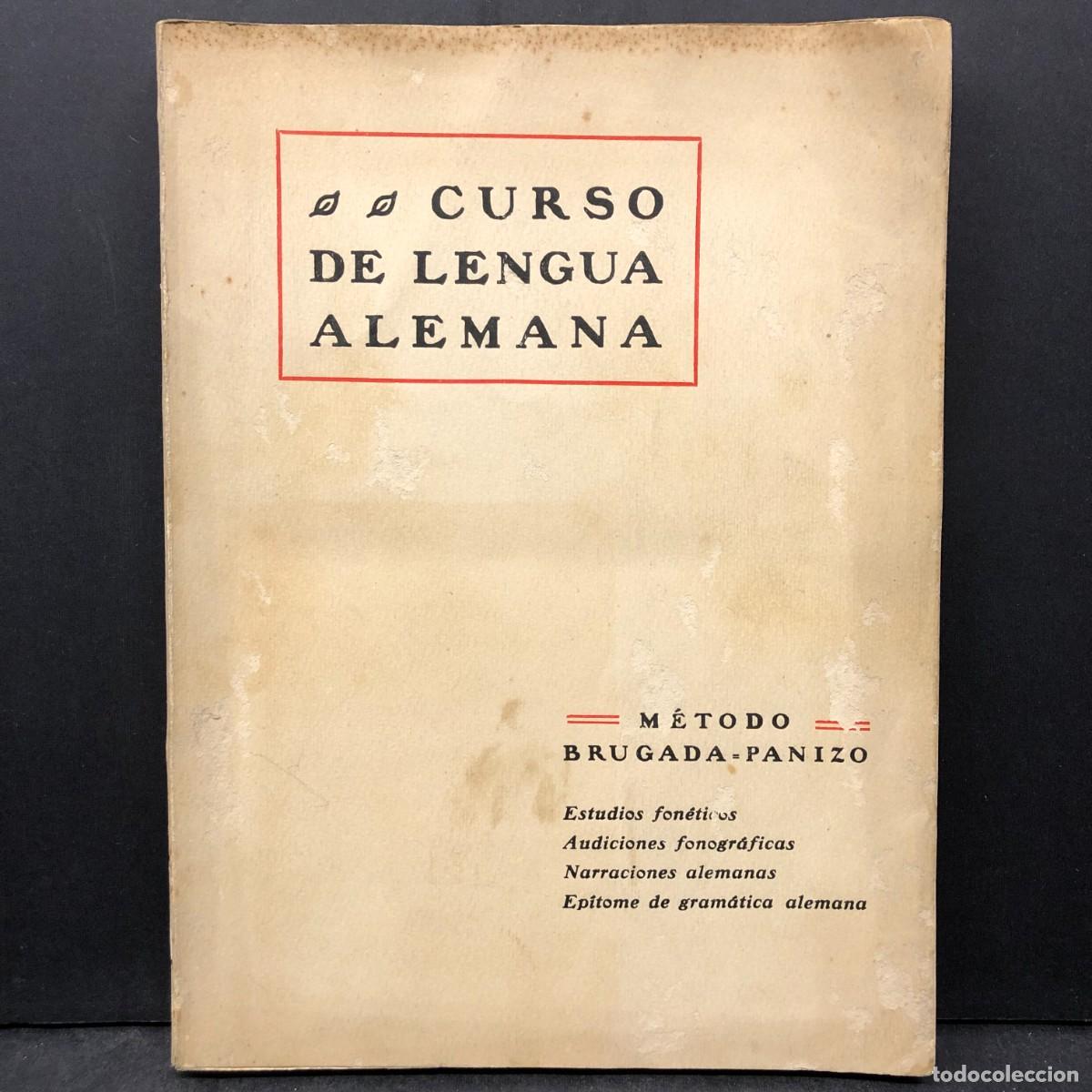 Libros de segunda mano: CURSO DE LENGUA ALEMANA - M&Eacute;TODO BRUGADA PANIZO - ESTUDIOS FON&Eacute;TICOS, AUDICIONES FONOGR&Aacute;FICAS / 1841