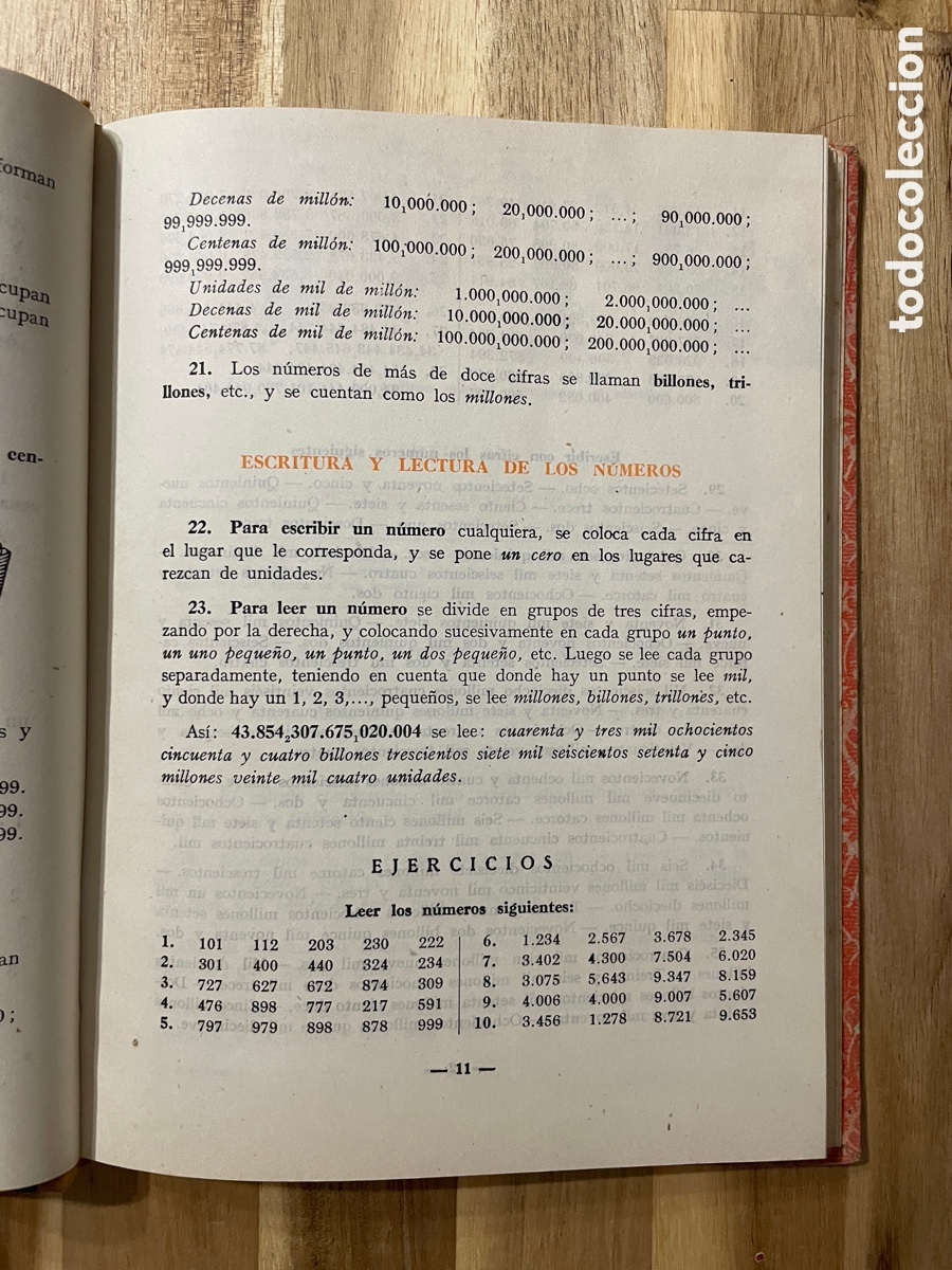 Libros de segunda mano: Aritm&eacute;tica. Primer grado. Luis Vives. 1948. - Foto 3
