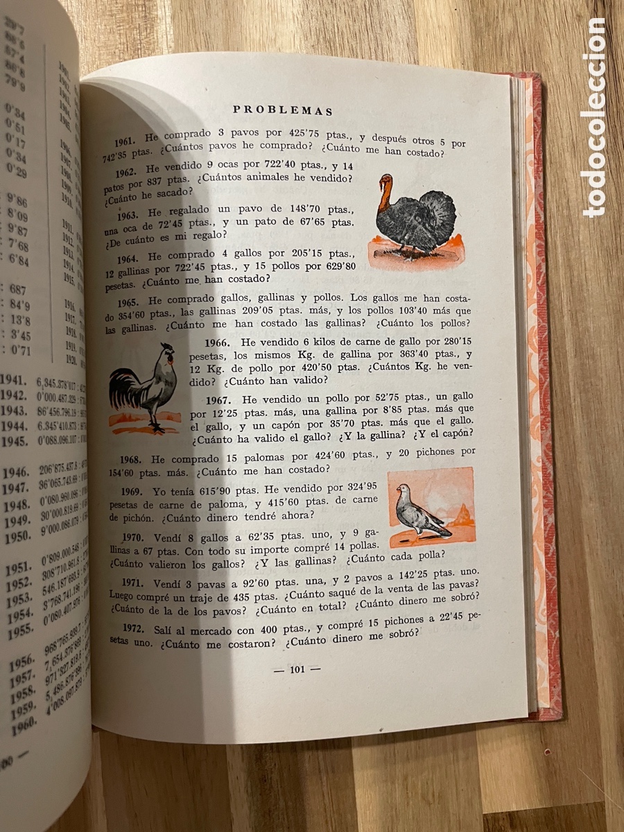 Libros de segunda mano: Aritm&eacute;tica. Primer grado. Luis Vives. 1948. - Foto 7