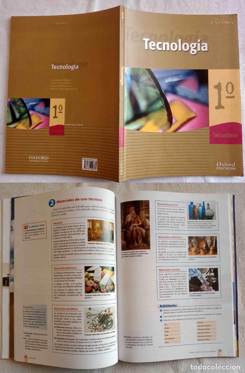 Libros de segunda mano: TECNOLOGIA - 3 LIBROS ESCOLARES GRANDES