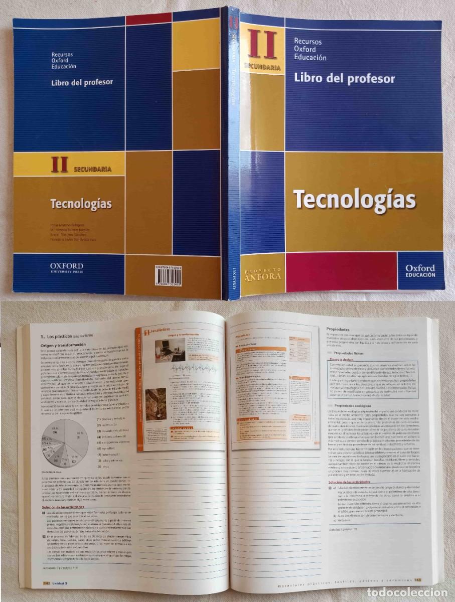 Libros de segunda mano: TECNOLOGIA - 3 LIBROS ESCOLARES GRANDES - Foto 3