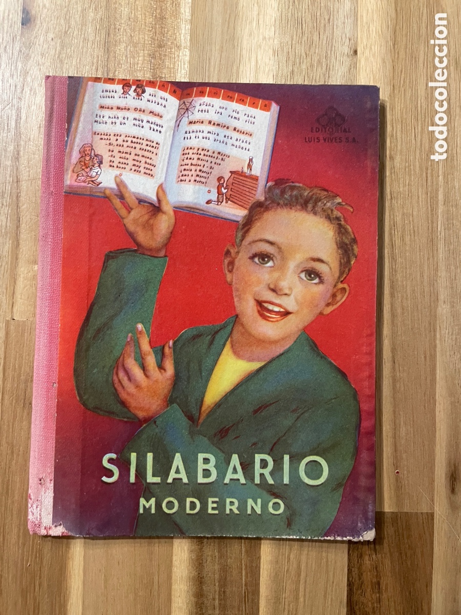 Second hand books: Silabario moderno. Editorial Lu&iacute;s Vives. 1957. Zaragoza.