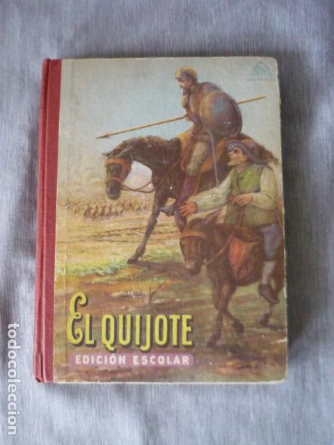 Libros de segunda mano: EL QUIJOTE EDICION ESCOLAR EDELVIVES - Foto 1