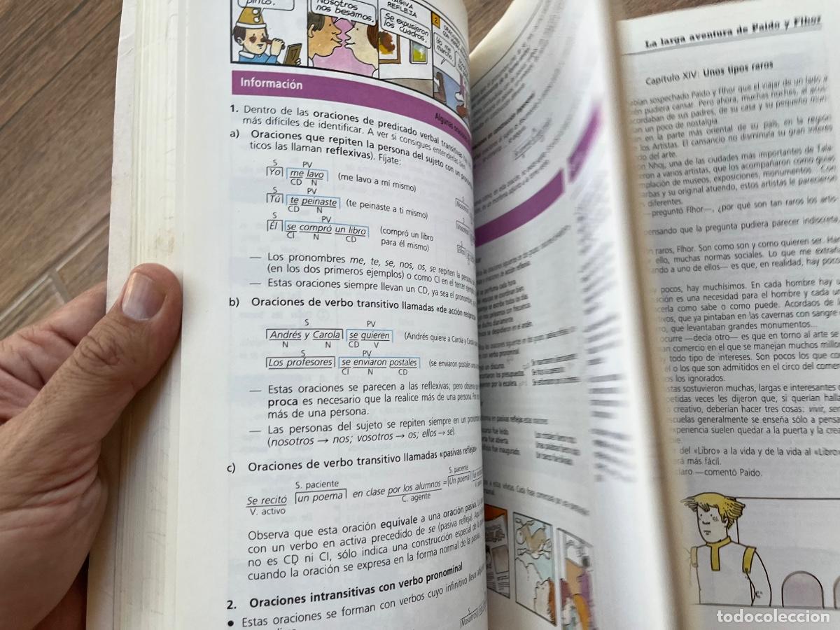 Libros de segunda mano: LIBRO DE TEXTO LEER Y SABER CASTELLANO 7&ordm; E.G.B. 7 EGB EDITORIAL SM - Foto 8
