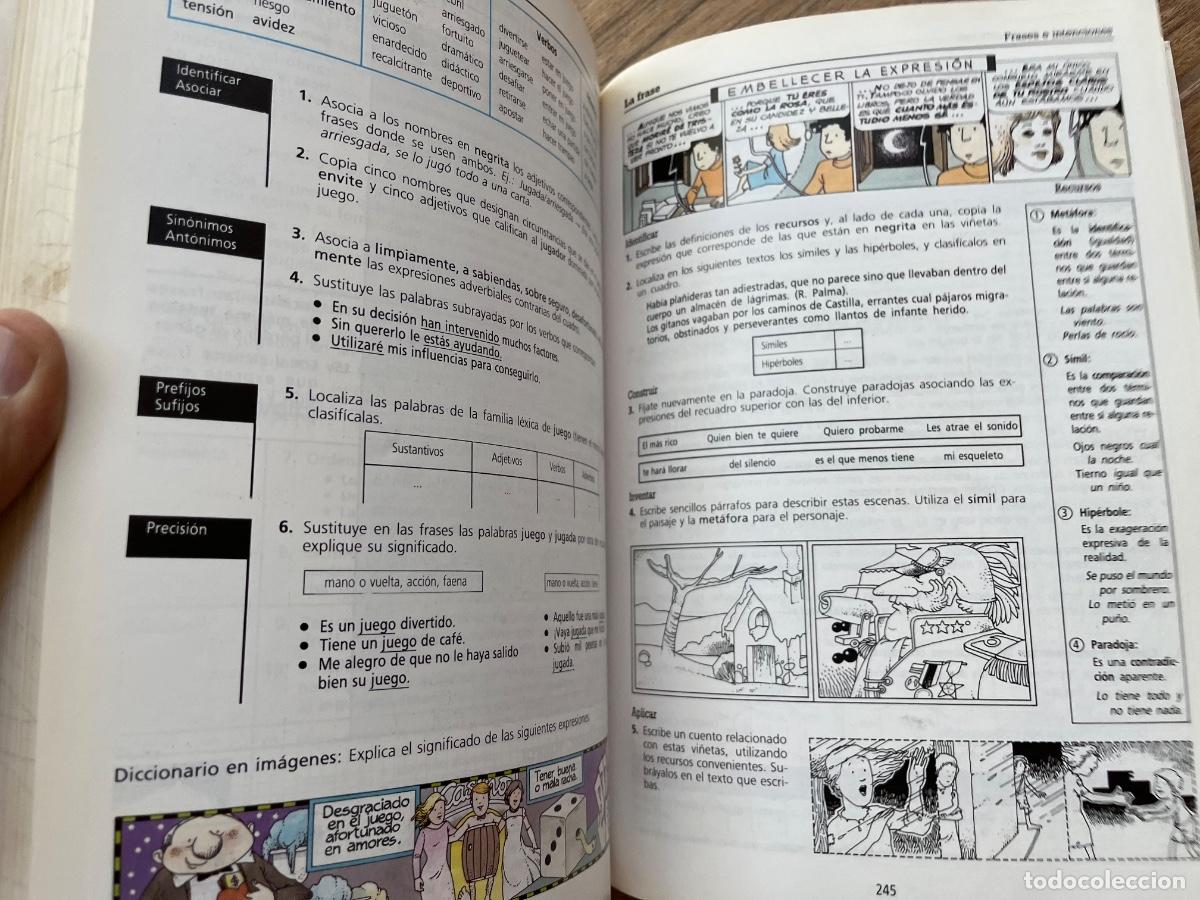 Libros de segunda mano: LIBRO DE TEXTO LEER Y SABER CASTELLANO 7&ordm; E.G.B. 7 EGB EDITORIAL SM - Foto 9