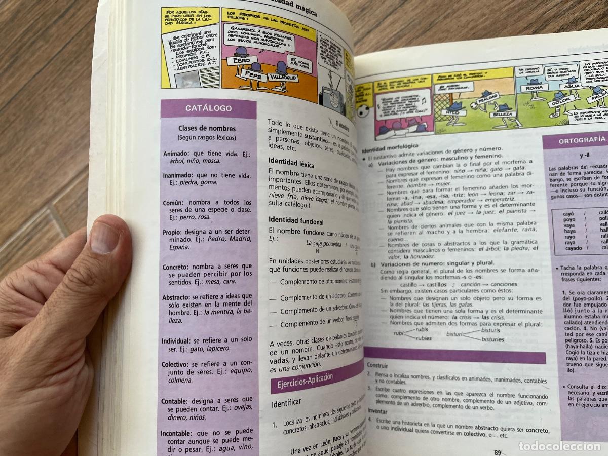 Libros de segunda mano: LIBRO DE TEXTO LEER Y SABER CASTELLANO 7&ordm; E.G.B. 7 EGB EDITORIAL SM - Foto 11