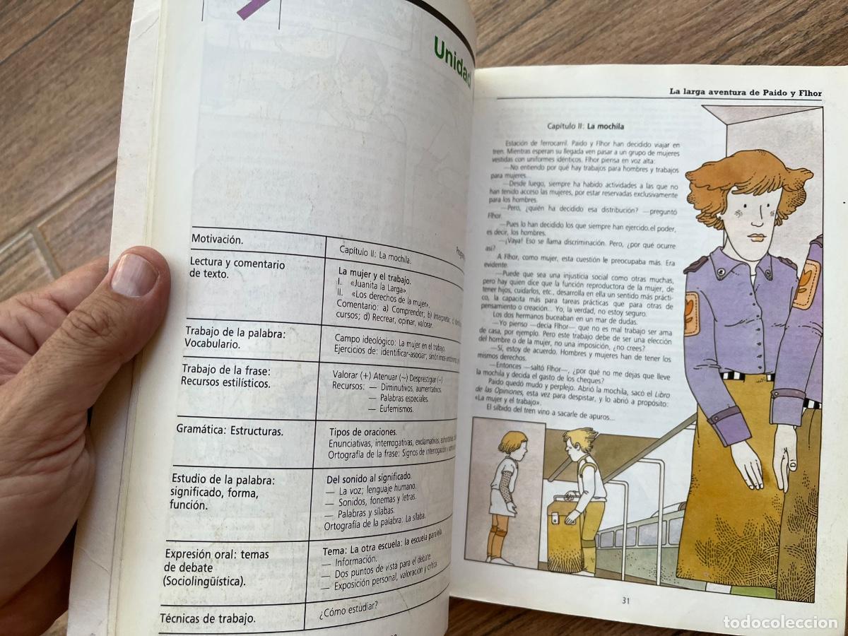Libros de segunda mano: LIBRO DE TEXTO LEER Y SABER CASTELLANO 7&ordm; E.G.B. 7 EGB EDITORIAL SM - Foto 14