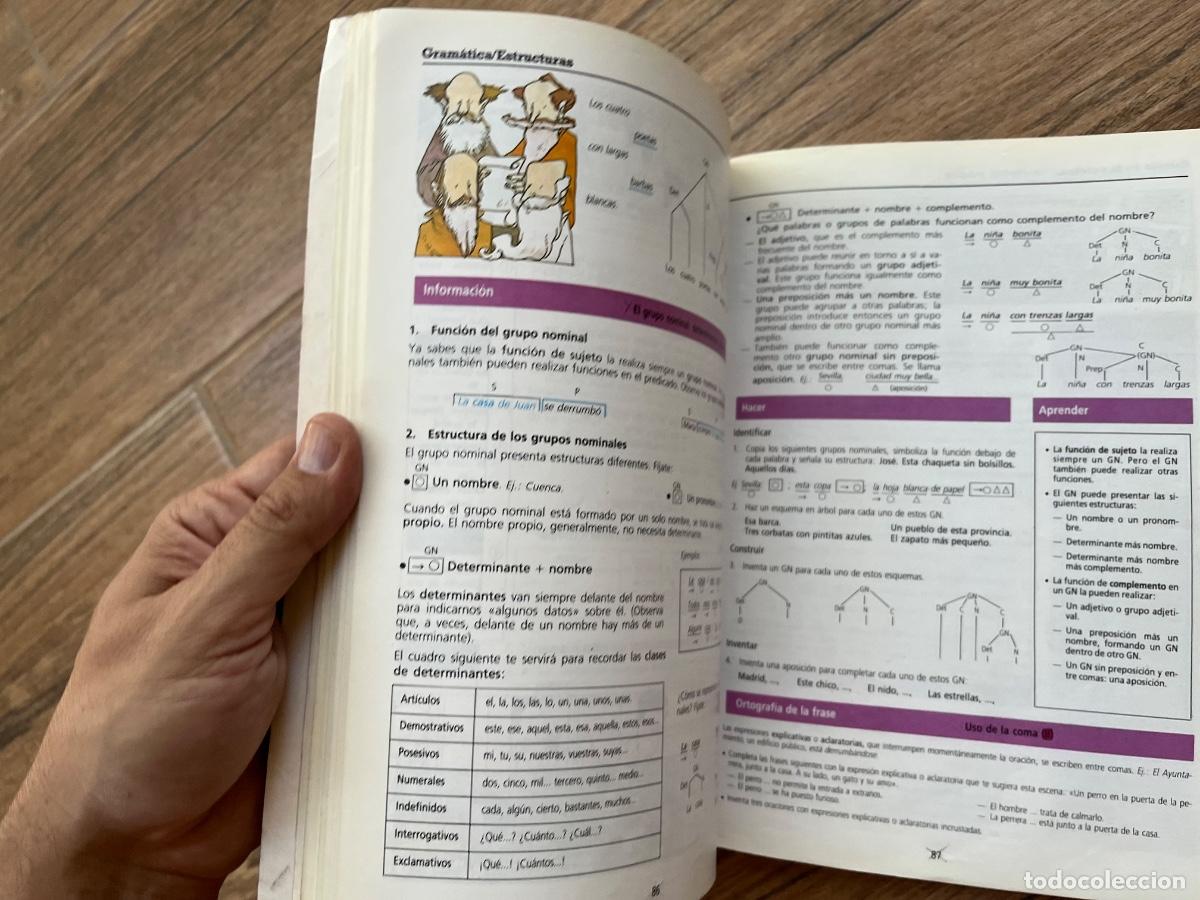 Libros de segunda mano: LIBRO DE TEXTO LEER Y SABER CASTELLANO 7&ordm; E.G.B. 7 EGB EDITORIAL SM - Foto 16