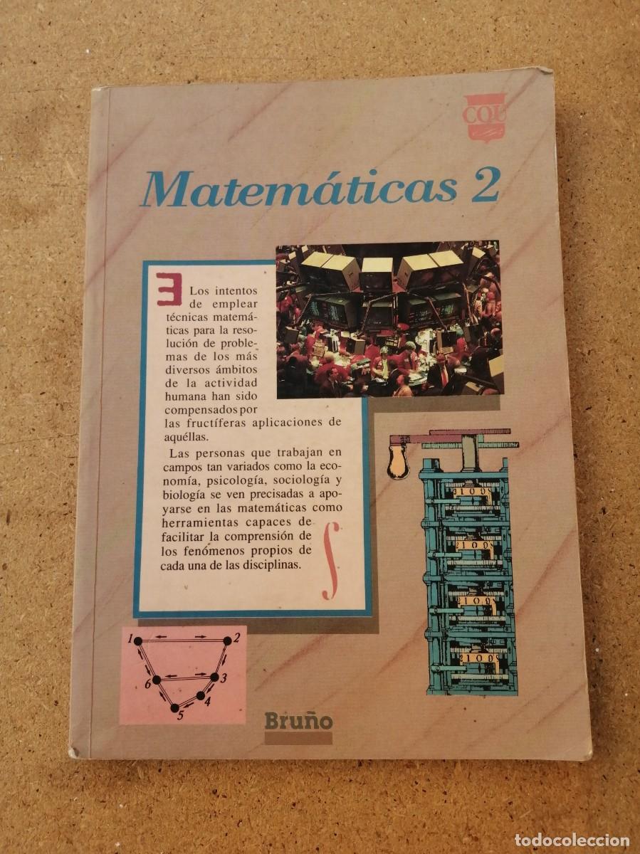 Libros de segunda mano: MATEMATICAS 2 (EDITORIAL BRU&Ntilde;O) - Foto 1