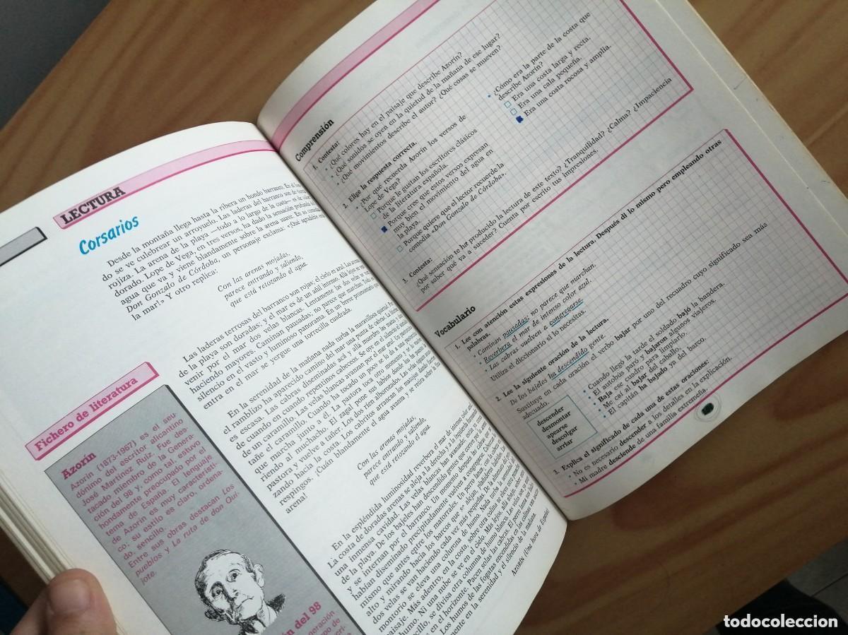 Libros de segunda mano: LIBRO DE TEXTO E. G. B. -LENGUAJE 8 - SANTILLANA - Foto 3