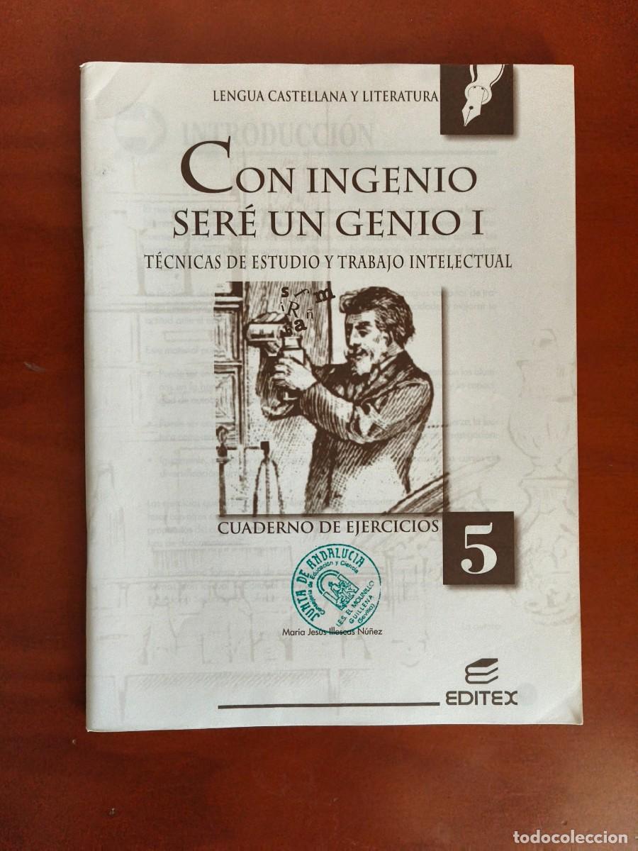 Libros de segunda mano: L129 LENGUA CASTELLANA Y LITERATURA-CUADERNO DE EJERCICIOS 5-CON INGENIO SERE UN GENIO I