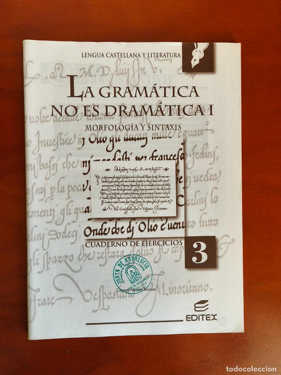 Libros de segunda mano: L139 LENGUA CASTELLANA Y LITERATURA-CUADERNO DE EJERCICIOS 3-LA GRAMATICA NO ES DRAMATICA I