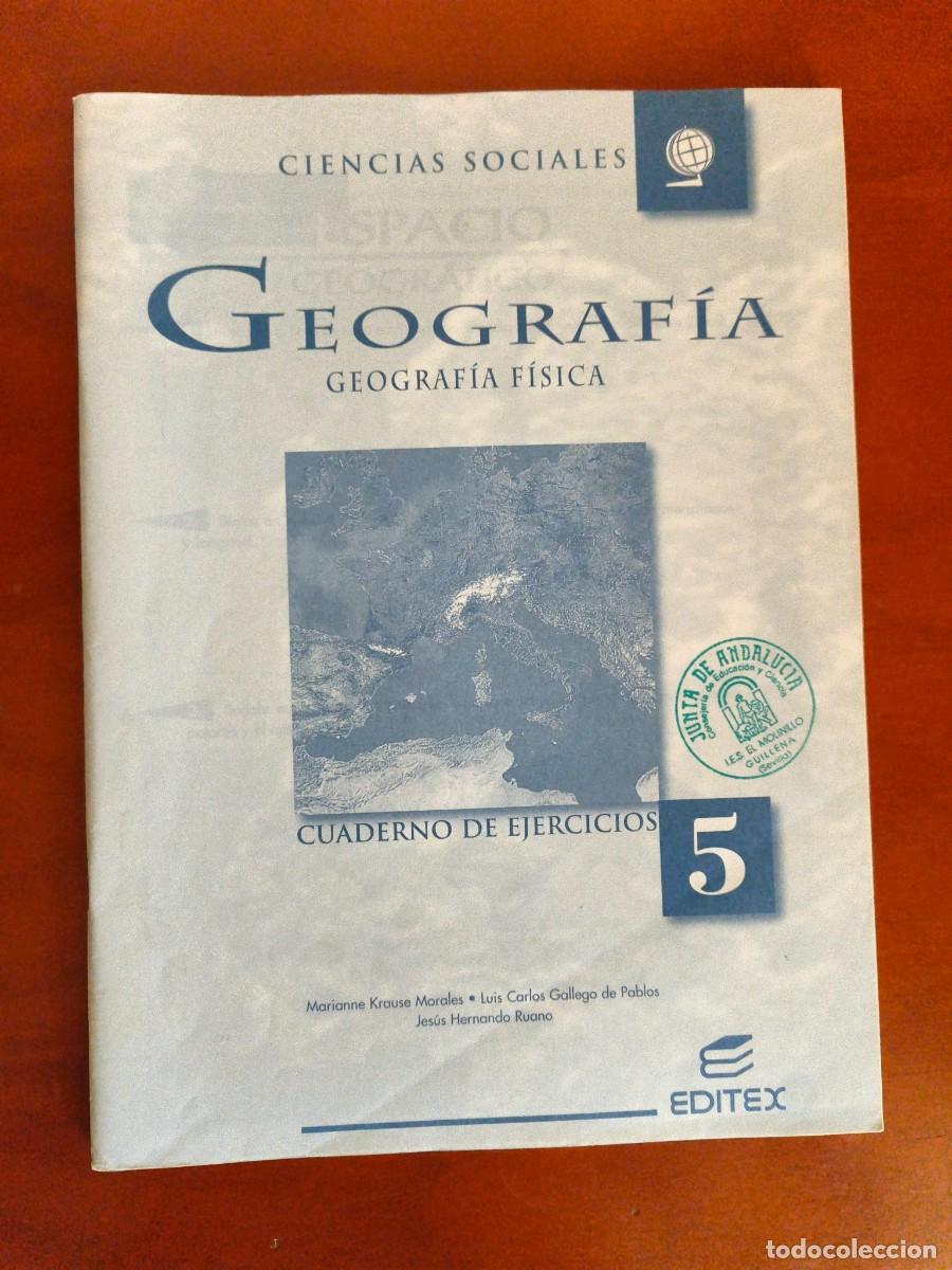 Libri di seconda mano: L132 CIENCIAS SOCIALES-GEOGRAFIA-CUADERNOS DE EJERCICIOS 5-GEOGRAFIA FISICA