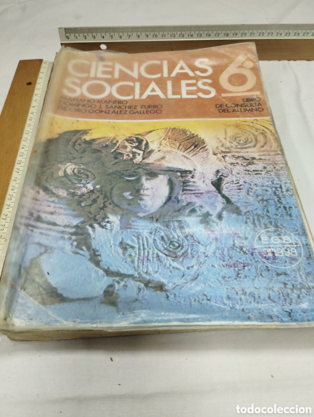 Libros de segunda mano: Ciencias sociales. 6&deg; EGB. Libro de consulta del alumno. Anaya 1972